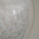 French Art Deco Ceiling Light ROS Degue Frosted Molded Glass Plafonnier