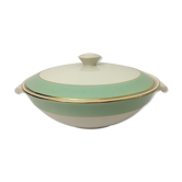 Soup tureen Stamped "Faïencerie d'Orchies Nord" Model "Condé"