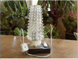 Crystal bedside lamp