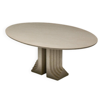 Table de salle à manger Samo, conçue par Carlo Scarpa pour Simon Gavina, Italie, 1971