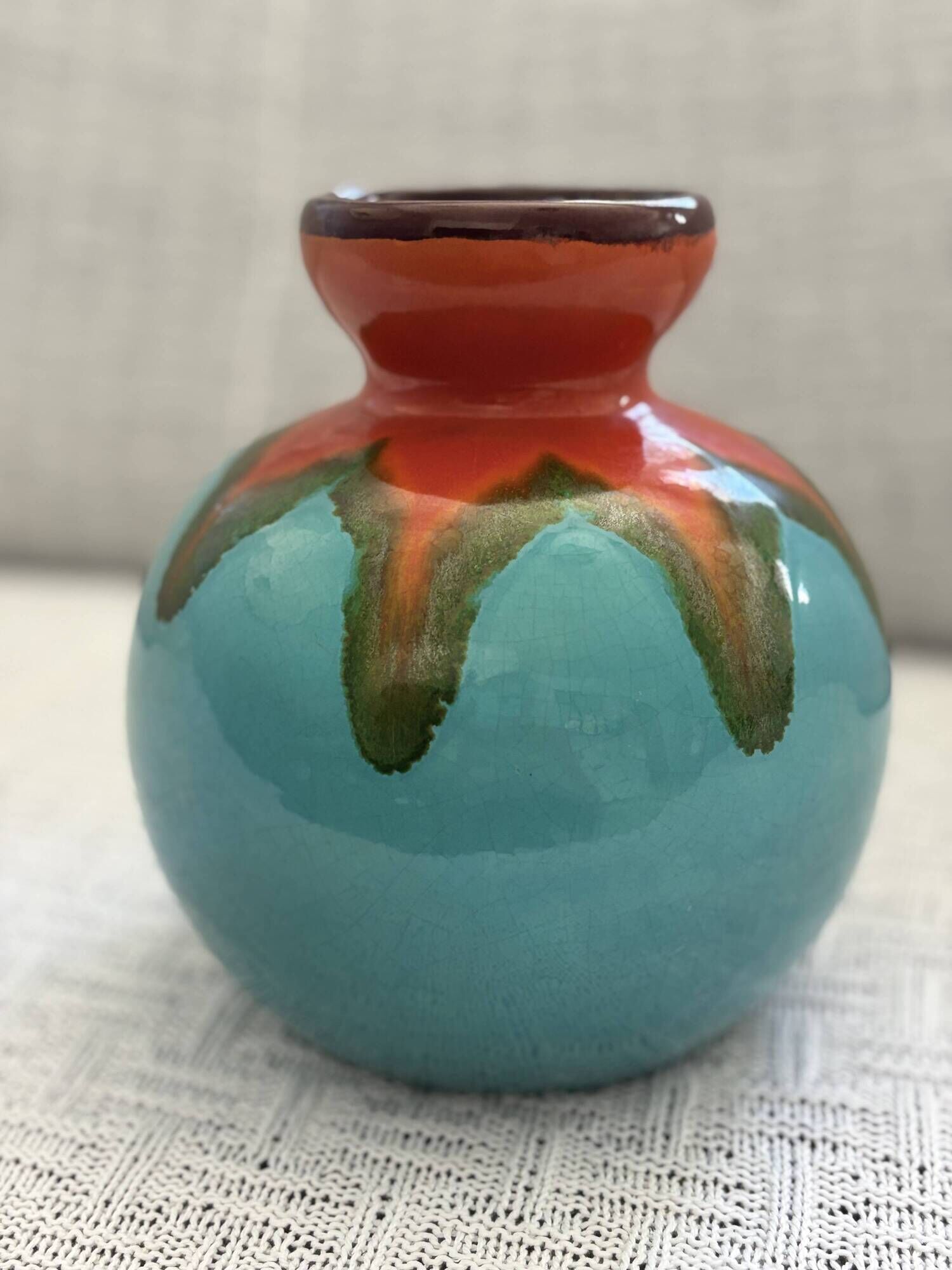 Vase boule vallauris gaziello