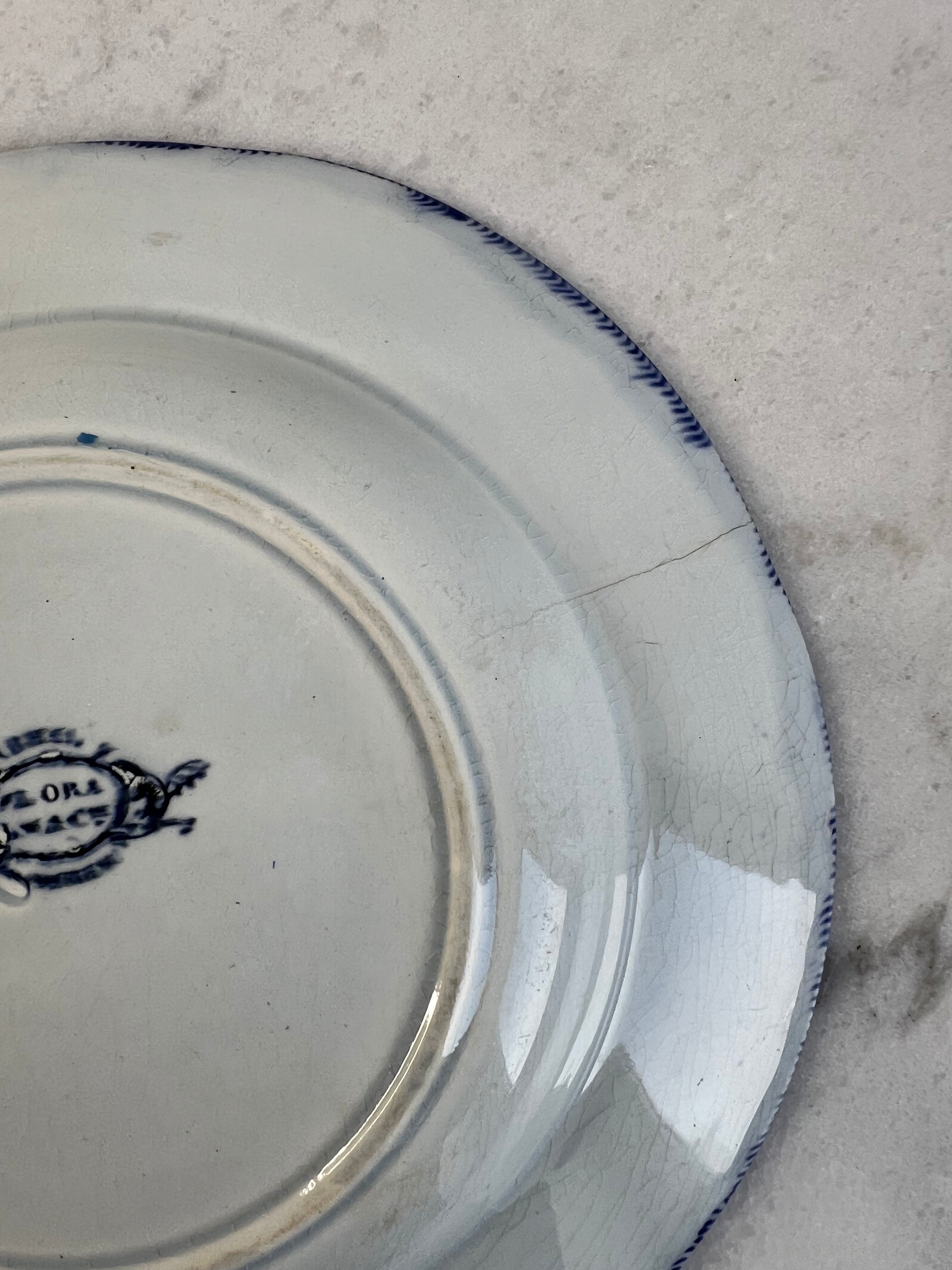 Flora Creil Montereau deep plates