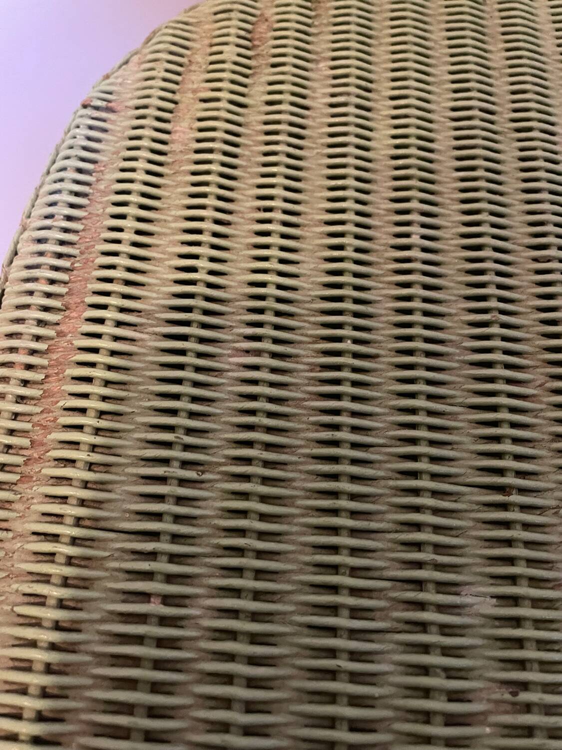 Lloyd Loom laundry basket