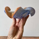 Vintage Blue Glass Bowl