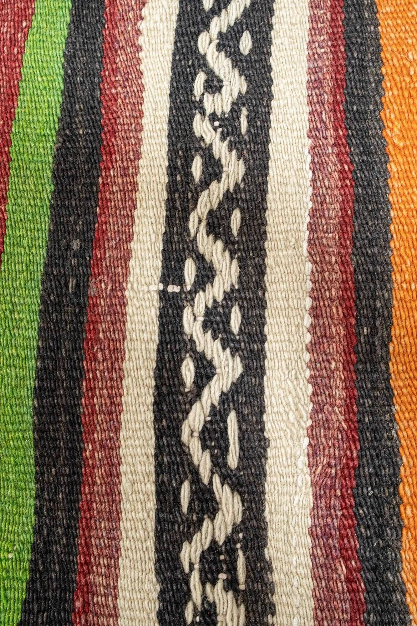 Vintage Turkish hallway rug 73x330 cm