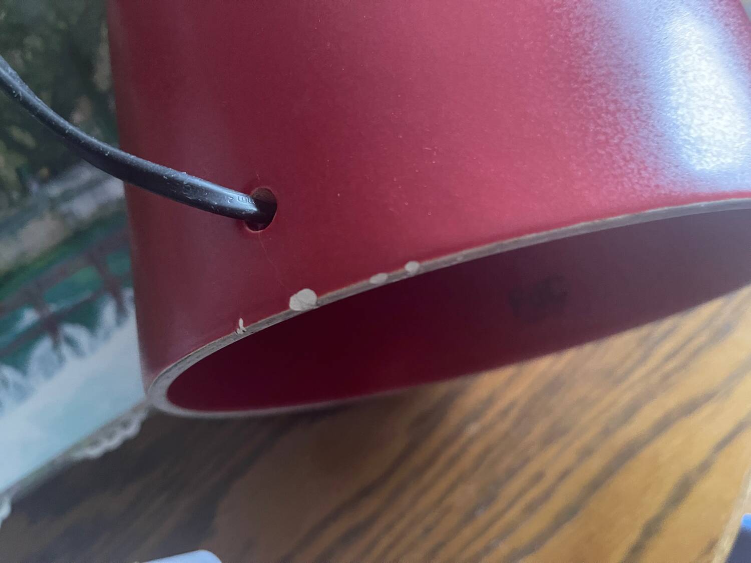 Lamp FDC pottery from Charolles