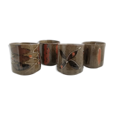 Lot of 4 vintage mugs