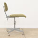 Midcentury Industrial swivel work desk chair by Kovona, 1950´s
