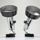 Pair of spots Targetti Sankey stainless chrome 190s