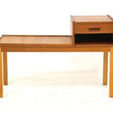 Teak telephone bench, Sweden, 1960