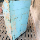 Old cabinet iron sideboard blue