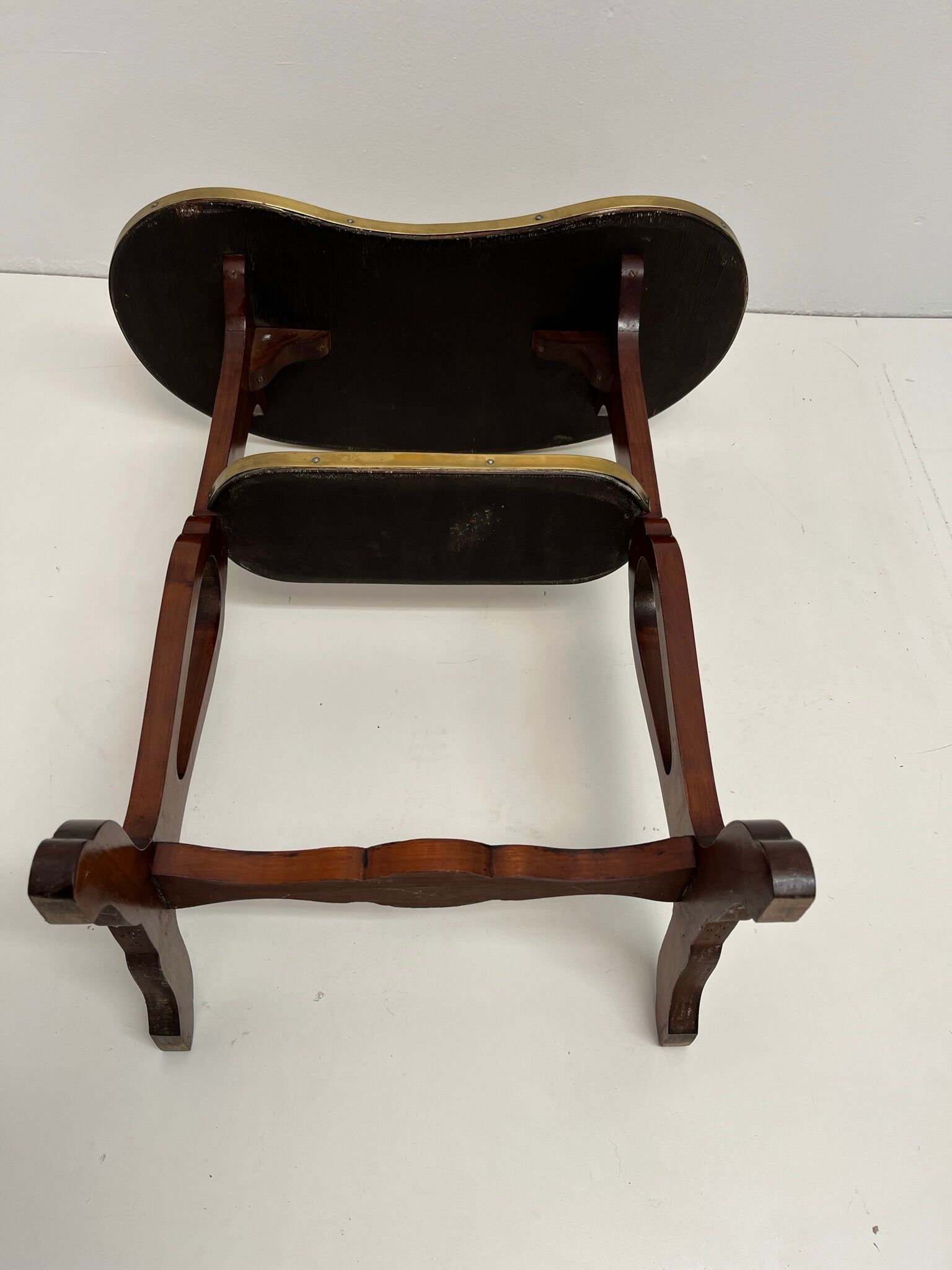 Table Desserte Rognon in Mahogany veneer, Louis XVI style