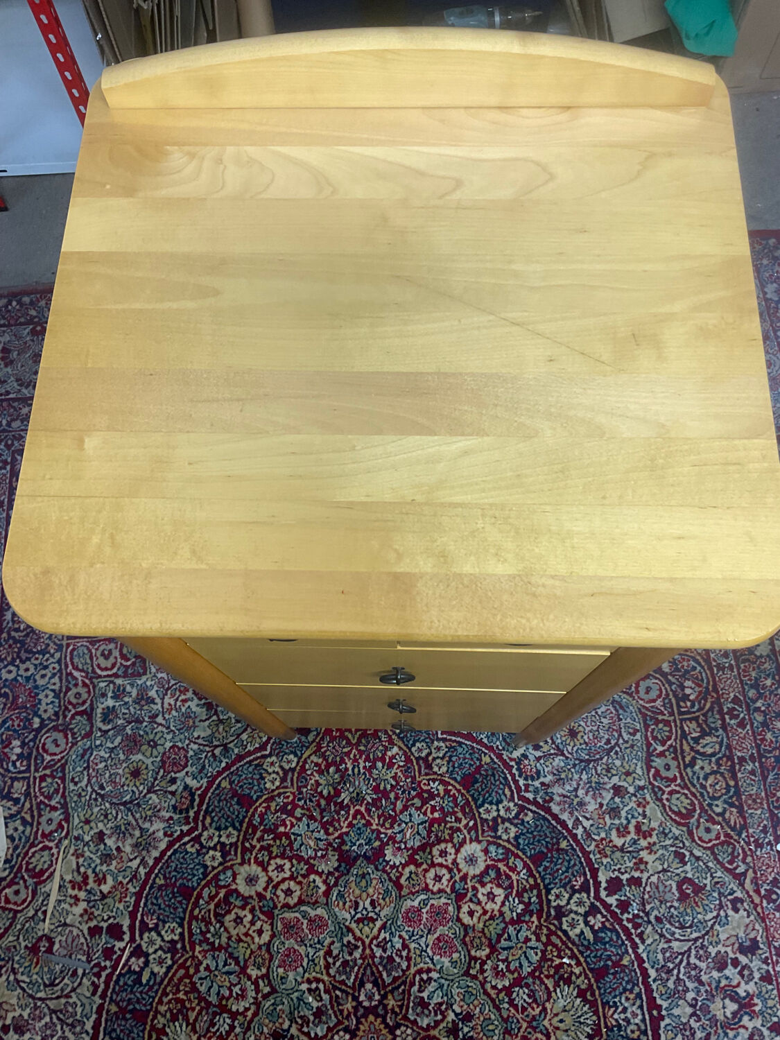 Scandinavian wooden ragpicker