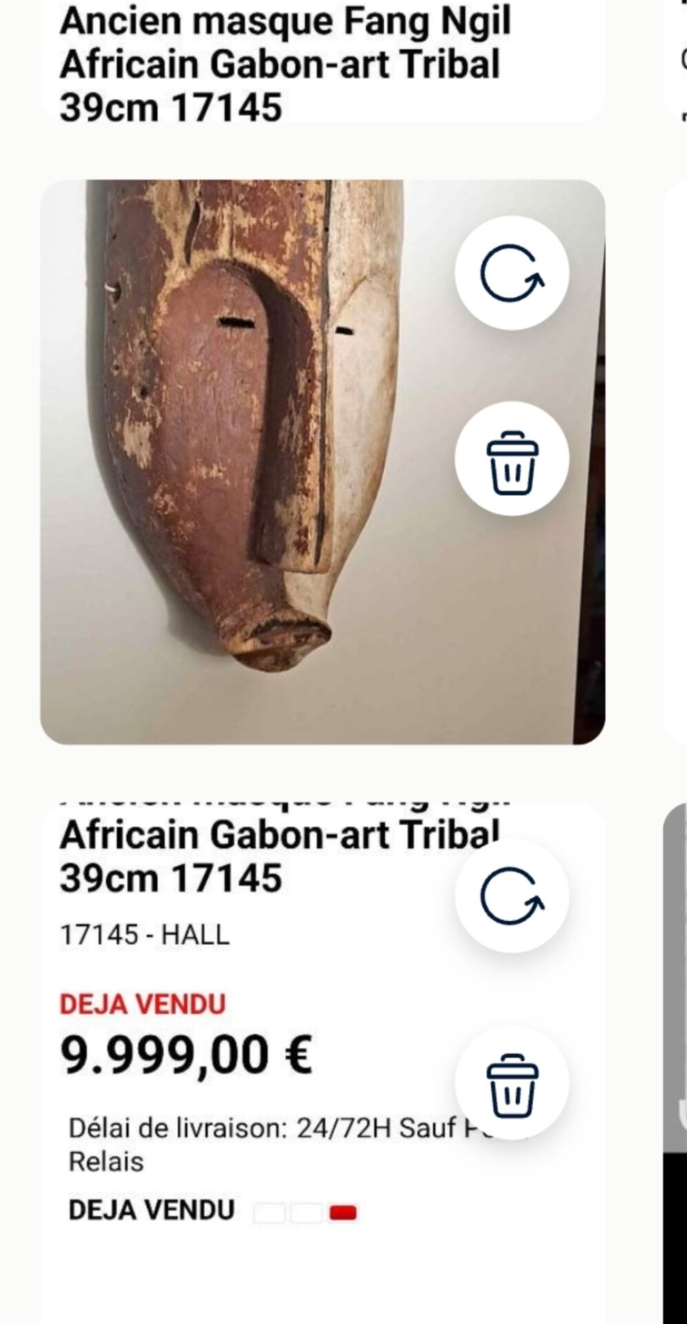 African fang mask early 20th century #statue #tribes #lega