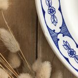 Retro blue pink plates