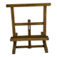 Old table easel, artist accessory