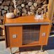 Buffet ou bar vintage pieds compas et roulettes