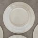 6 assiettes creuses en faïence