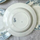 6 assiettes creuses vintage terre de fer clairefontaine modèle "pavot"