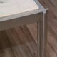 Table basse de Georges Ciancimino en marbre et aluminium, 1970