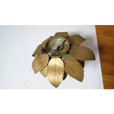 Vintage flower wall lamp