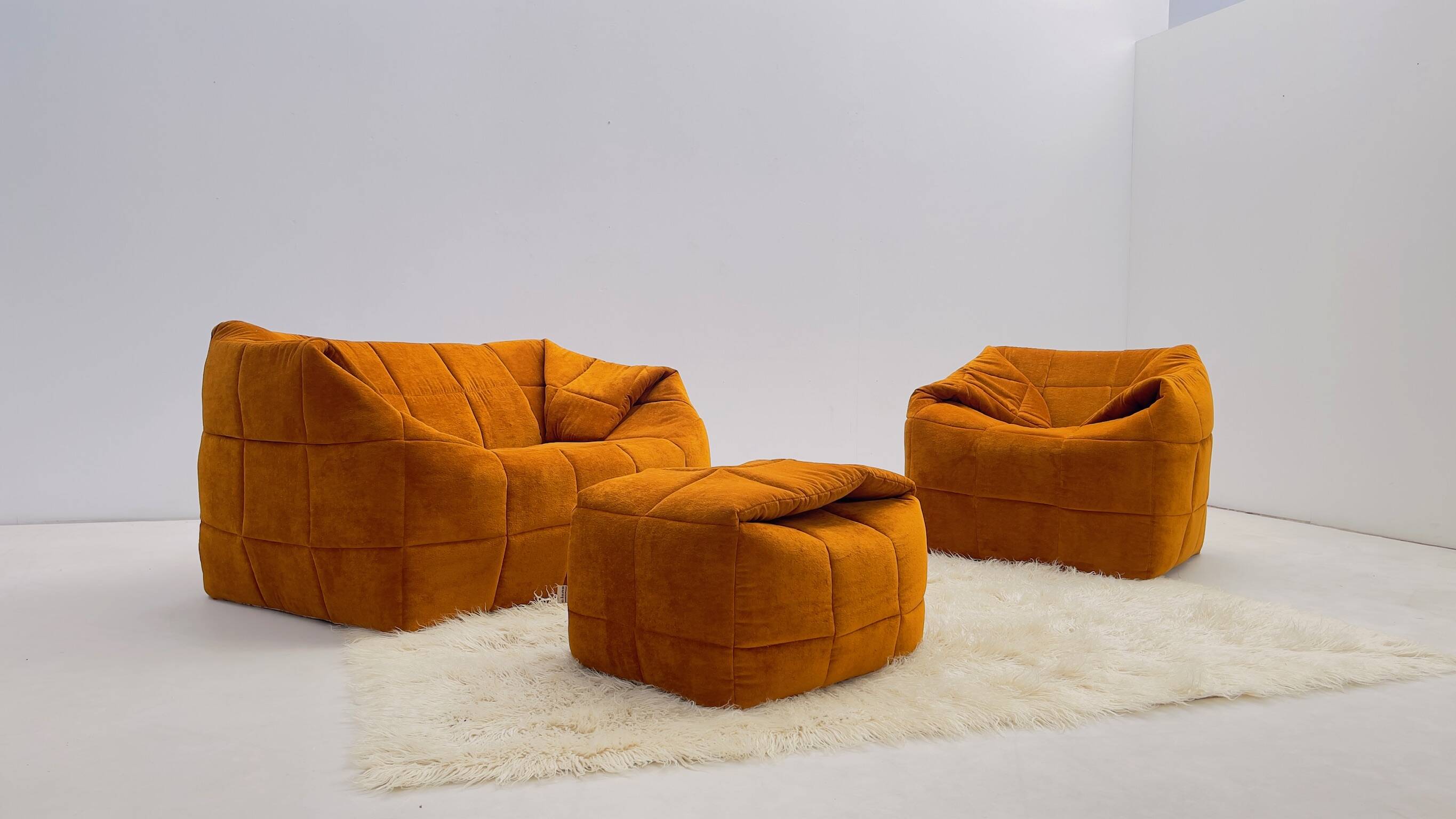 'Yuca' Livibg room set by Michel Ducaroy for Cinna