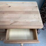 Renovated English pine chest of drawers