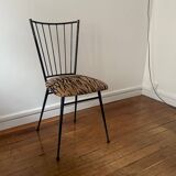 Set of 4 iron chairs