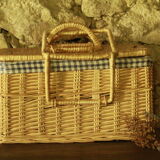 Old picnic basket