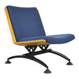 Post modern dutch vintage armchair by mazairac & boonzaaijer, 1980s