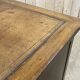1930s English flat desk in oak