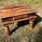 Indian teak coffee table