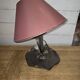 Lampe art déco en étain des années 1930