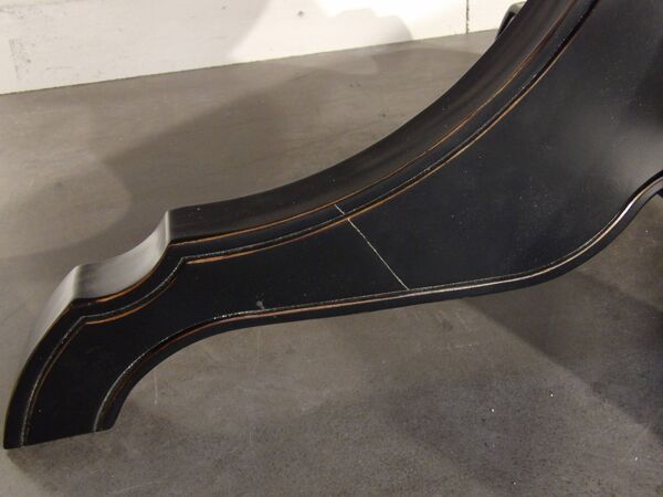 Table à manger extensible avec allonge, plateau chêne, 4/6 couverts