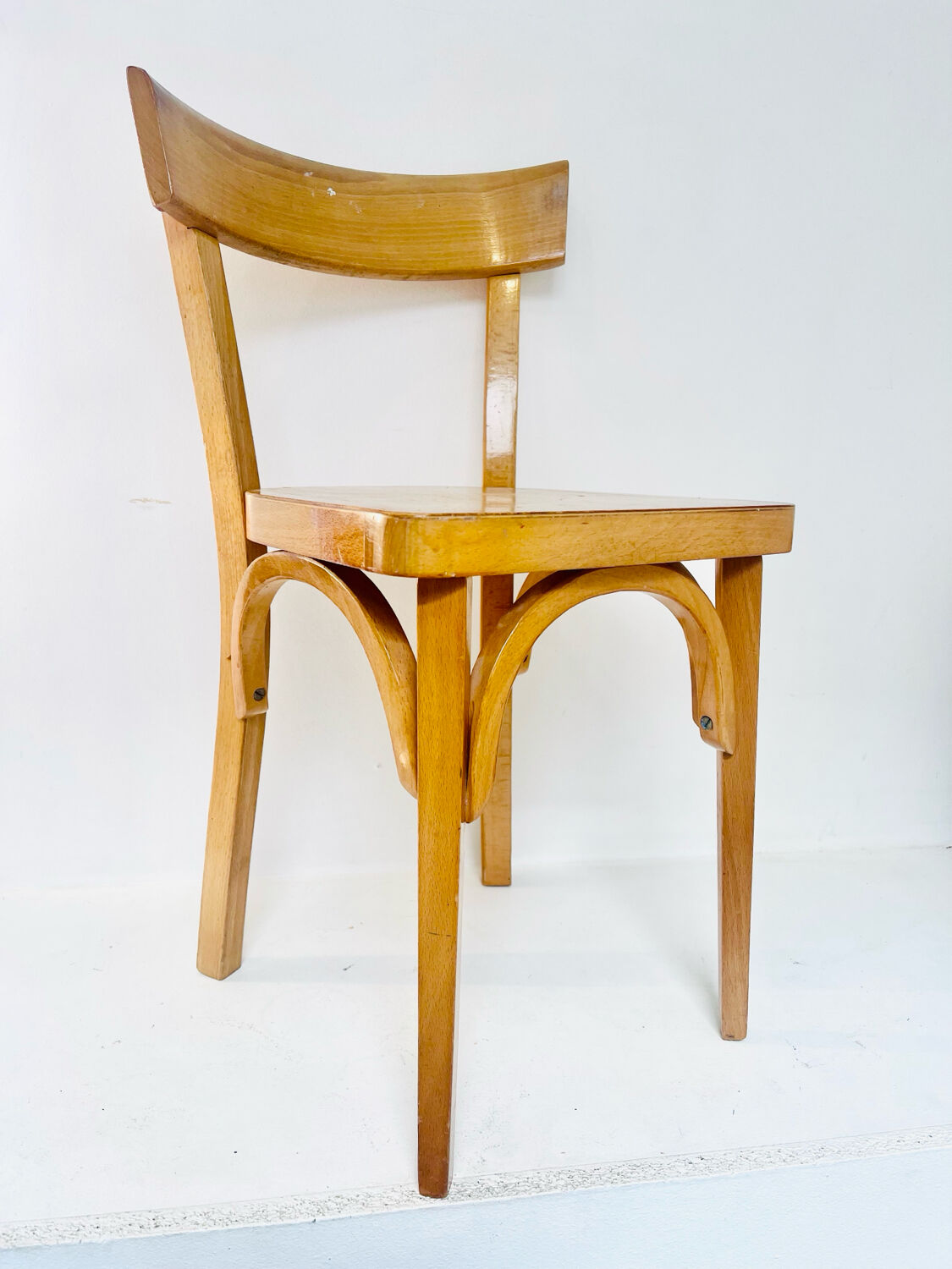 Baumann children's chair in bent beech – 1950s