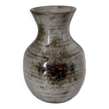 Signed sandstone vase