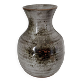 Signed sandstone vase