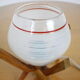Mid-century design bedside table lamp Dřevo Humpolec, 1970's.