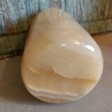 Vase onix jaune vintage de français