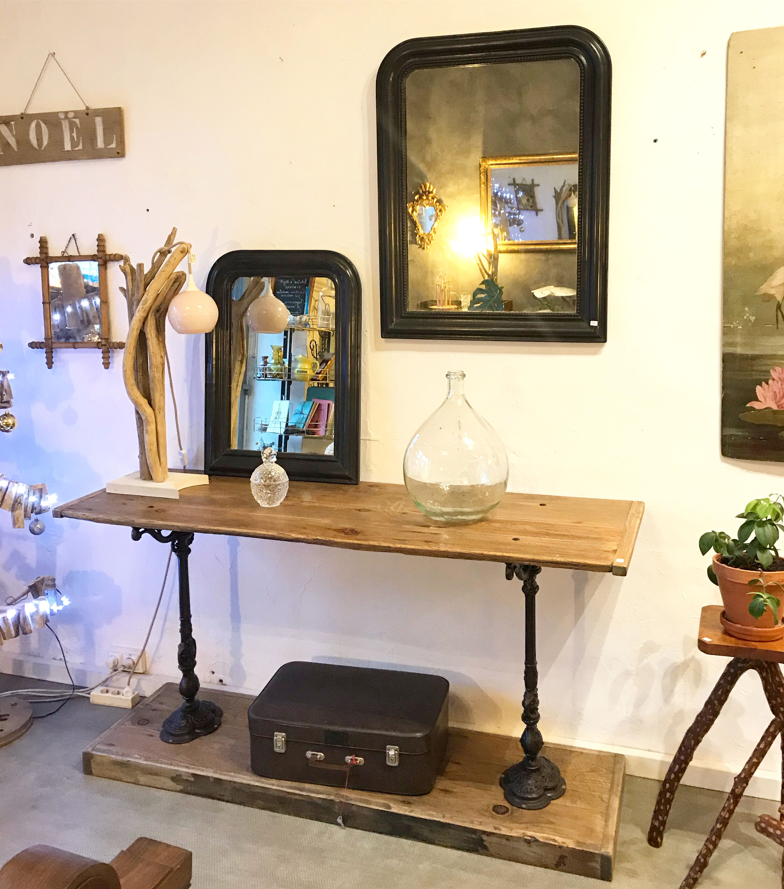 Console table draper bistro