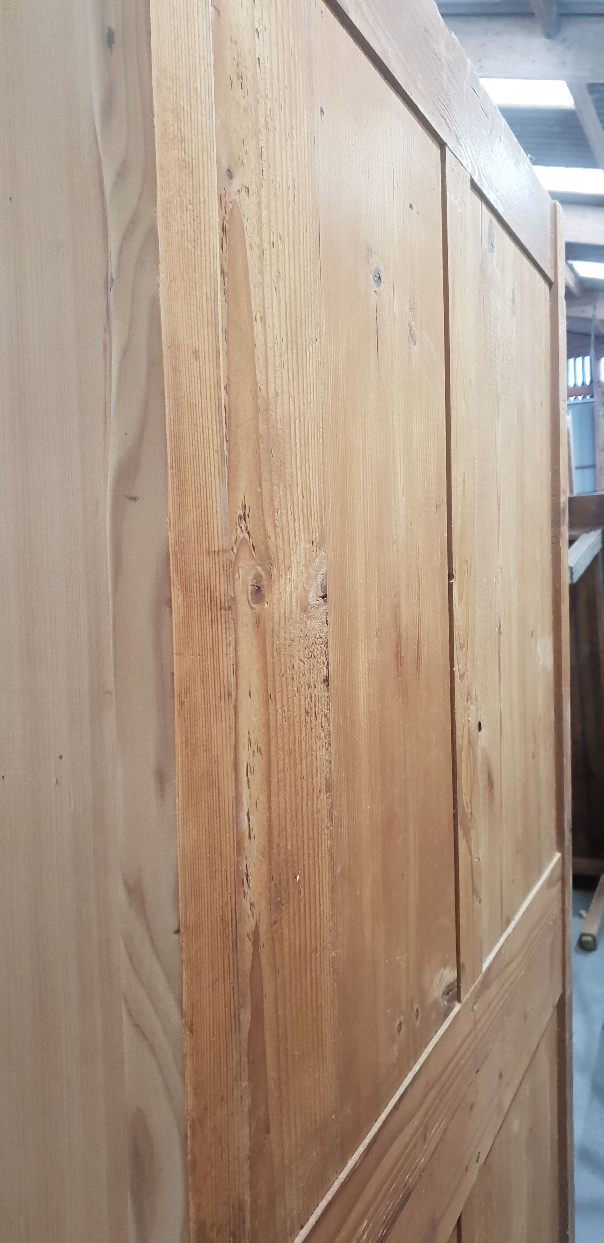Antique pine cabinet