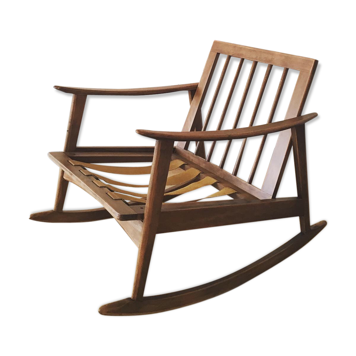 Scandinavian rocking chair 1960