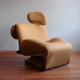 Fauteuil Wink modèle 111 par Tashiyuki Kita pour Cassina, années 1980