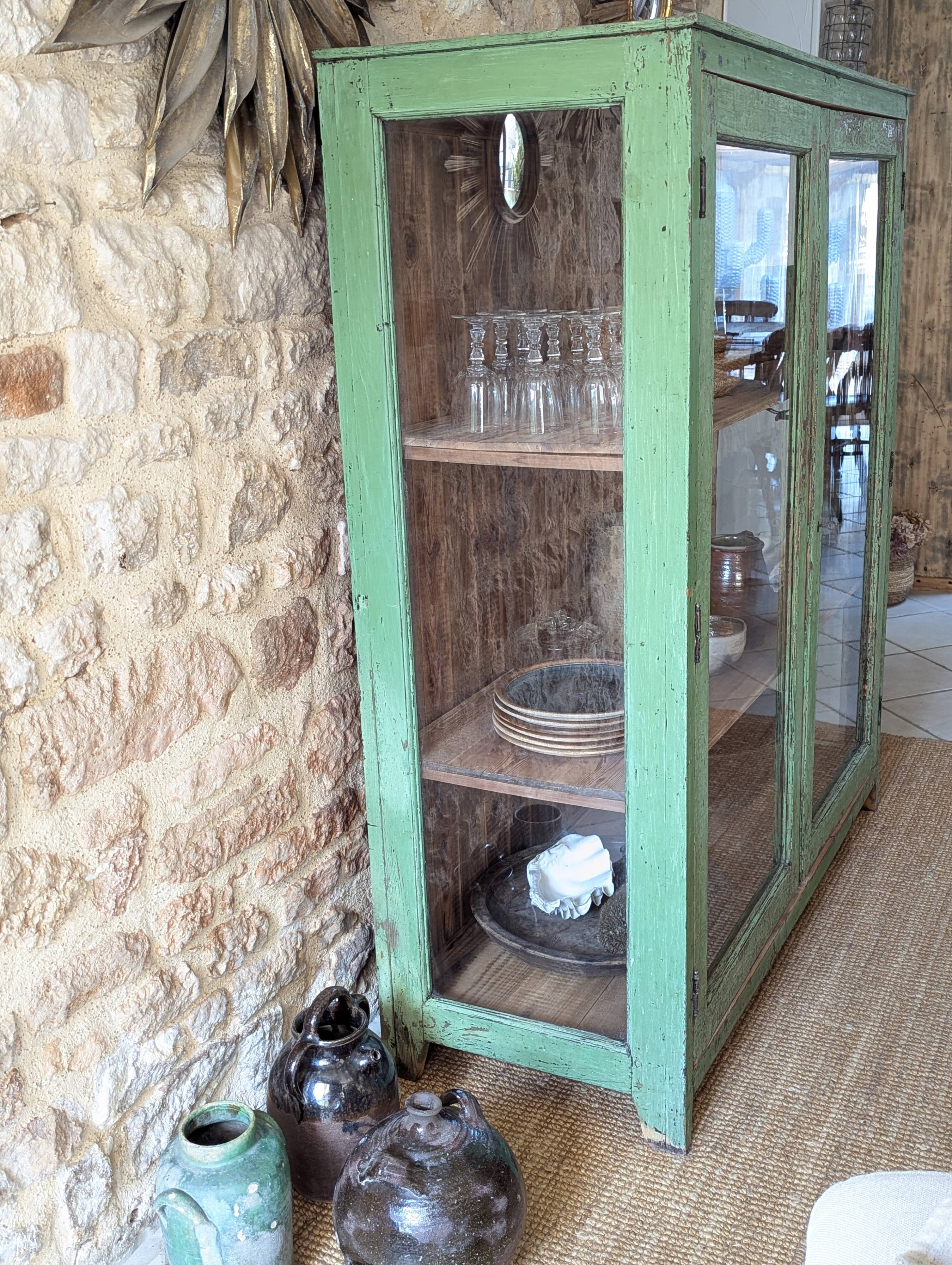 Antique display cabinet