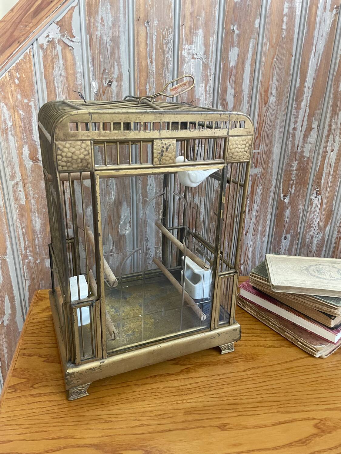 Art Deco birdcage