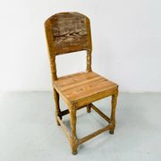 Chaise ancienne suédoise de style gustavien en pin du XVIIIe siècle