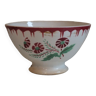Vintage bowl Sarreguemines Annie flower décor