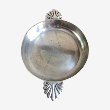 Silver metal trinket bowl