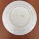 Large ironstone serving platter Longchamp model Denise vintage blue