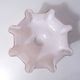 Old pendant lamp opaline glass chandelier vintage pale pink lampshade
